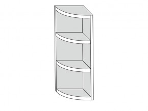 19.30.0р Полка угловая (h=913) радиусная  ЛДСП УНИ в Губкинском - gubkinskij.magazinmebel.ru | фото