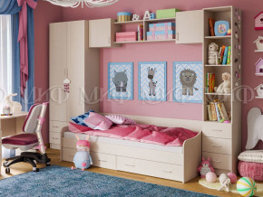 Детская комната Вега 1 Дуб беленый в Губкинском - gubkinskij.magazinmebel.ru | фото