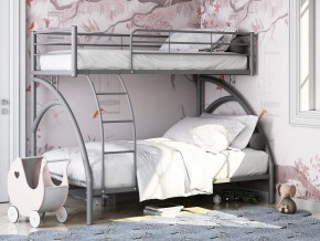 Двухъярусная кровать Виньола 2 Серая в Губкинском - gubkinskij.magazinmebel.ru | фото