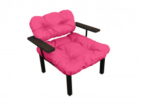 Кресло Дачное розовая подушка в Губкинском - gubkinskij.magazinmebel.ru | фото