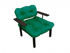 Кресло Дачное зелёная подушка в Губкинском - gubkinskij.magazinmebel.ru | фото