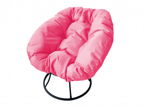 Кресло Пончик без ротанга розовая подушка в Губкинском - gubkinskij.magazinmebel.ru | фото - изображение 1