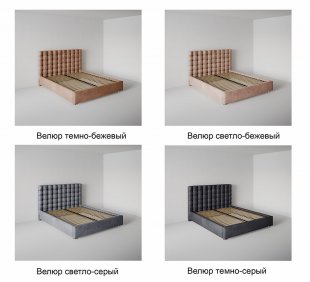 Кровать Венеция 0.9 м с ортопедическим основанием в Губкинском - gubkinskij.magazinmebel.ru | фото - изображение 6