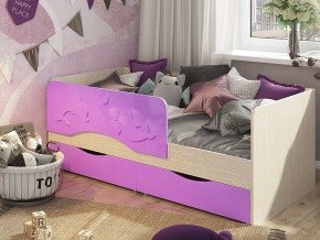 Кровать детская Алиса КР 812 сирень 1600 в Губкинском - gubkinskij.magazinmebel.ru | фото