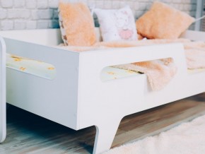 Кровать детская Бэби белая в Губкинском - gubkinskij.magazinmebel.ru | фото - изображение 2