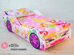 Кровать детская машина Фея в Губкинском - gubkinskij.magazinmebel.ru | фото