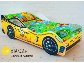 Кровать детская машина Такси в Губкинском - gubkinskij.magazinmebel.ru | фото