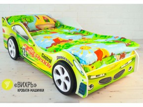 Кровать детская машина Вихрь в Губкинском - gubkinskij.magazinmebel.ru | фото - изображение 2