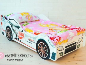 Кровать детская машинка Безмятежность в Губкинском - gubkinskij.magazinmebel.ru | фото