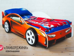 Кровать детская машинка Ламборджини в Губкинском - gubkinskij.magazinmebel.ru | фото - изображение 2