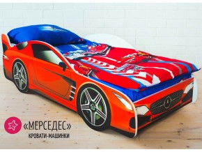 Кровать детская машинка Мерседес в Губкинском - gubkinskij.magazinmebel.ru | фото