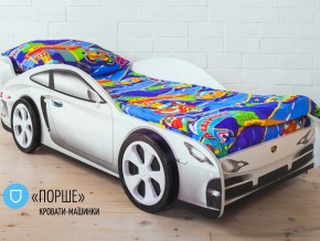 Кровать детская машинка Порше в Губкинском - gubkinskij.magazinmebel.ru | фото - изображение 2
