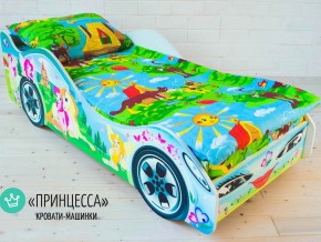 Кровать детская машинка Принцесса в Губкинском - gubkinskij.magazinmebel.ru | фото