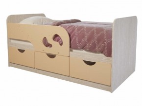 Кровать детская Минима лего 160 крем-брюле в Губкинском - gubkinskij.magazinmebel.ru | фото