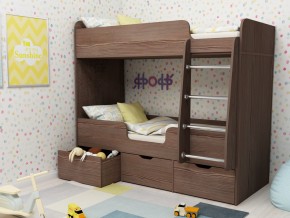 Кровать двухъярусная Малыш двойняшка бодега в Губкинском - gubkinskij.magazinmebel.ru | фото