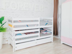 Кровать из массива с выдвижным спальным местом Матрешка Эко в Губкинском - gubkinskij.magazinmebel.ru | фото