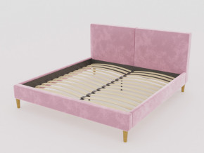 Кровать Линси 1200 розовый в Губкинском - gubkinskij.magazinmebel.ru | фото