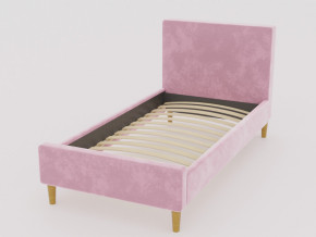 Кровать Линси 900 розовый в Губкинском - gubkinskij.magazinmebel.ru | фото - изображение 1