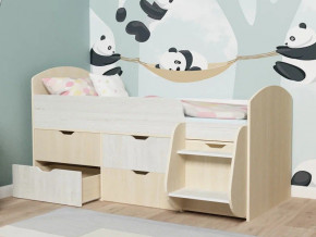 Кровать Малыш-7 Дуб-Винтерберг в Губкинском - gubkinskij.magazinmebel.ru | фото - изображение 3