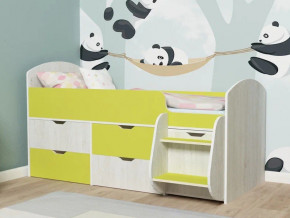 Кровать Малыш-7 Винтербер-Лайм в Губкинском - gubkinskij.magazinmebel.ru | фото - изображение 1
