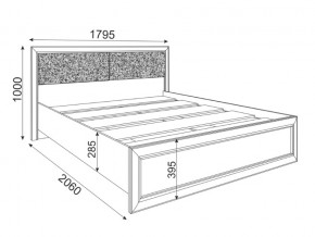 Кровать с настилом 1600 Саванна М05 в Губкинском - gubkinskij.magazinmebel.ru | фото - изображение 2