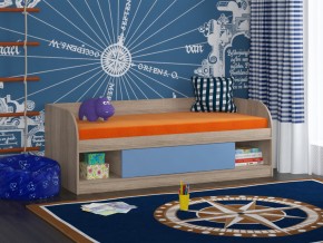 Кровать Соня 4 сонома-голубой в Губкинском - gubkinskij.magazinmebel.ru | фото