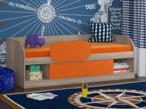 Кровать Соня 4 сонома-оранжевый в Губкинском - gubkinskij.magazinmebel.ru | фото - изображение 3