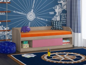 Кровать Соня 4 сонома-розовый в Губкинском - gubkinskij.magazinmebel.ru | фото
