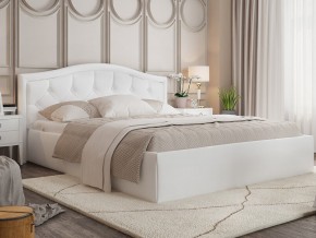 Кровать Стелла 1600 белая подъемная в Губкинском - gubkinskij.magazinmebel.ru | фото - изображение 3