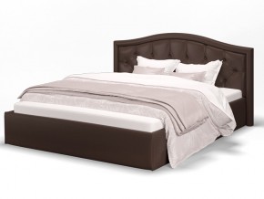 Кровать Стелла 1600 подъемная коричневая в Губкинском - gubkinskij.magazinmebel.ru | фото - изображение 3