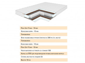 Матрас Телла 180х200 в Губкинском - gubkinskij.magazinmebel.ru | фото - изображение 2