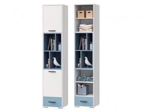 Шкаф для книг с 2 дверками и 1 ящиком Стич в Губкинском - gubkinskij.magazinmebel.ru | фото - изображение 1