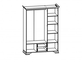 Шкаф S320-SZF5D2S Кентаки каштан в Губкинском - gubkinskij.magazinmebel.ru | фото - изображение 2