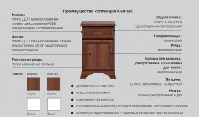 Спальня Кентаки каштан в Губкинском - gubkinskij.magazinmebel.ru | фото - изображение 2