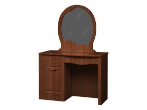 Стол туалетный с зеркалом Ева 10 темный в Губкинском - gubkinskij.magazinmebel.ru | фото - изображение 1
