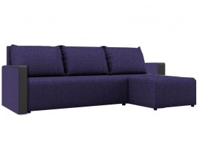 Угловой диван фиолетовый Алиса 3 Savana Violet в Губкинском - gubkinskij.magazinmebel.ru | фото - изображение 1